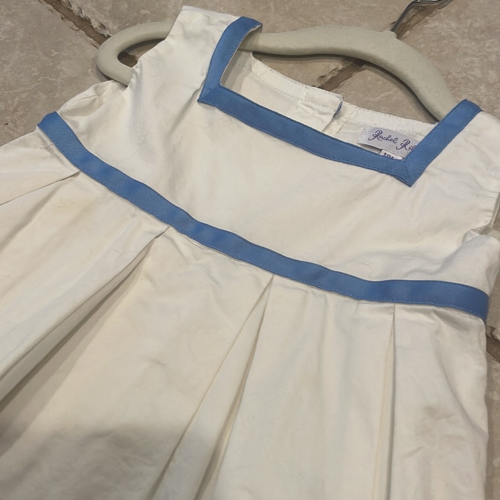 Rachel Riley London Classic Ribbon Dress - Size 18m - Picture 2 of 3